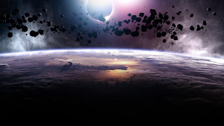 Asteroids Eclipse Wallpapers | HD Wallpapers | ID #12370