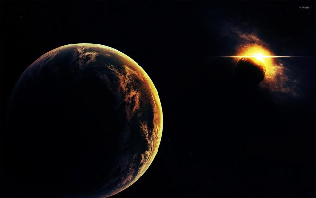 Solar eclipse [2] wallpaper - Space wallpapers - #48647