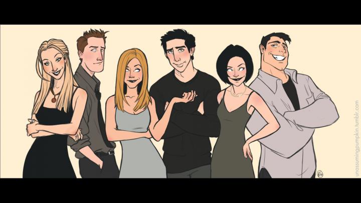 Friends, Cartoon Wallpapers HD \/ Desktop and Mobile Backgrounds