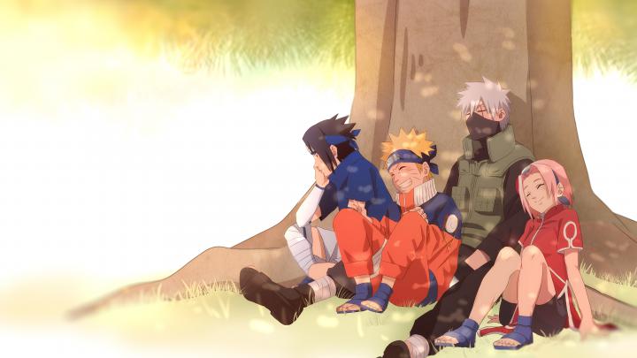 Naruto Friends Under Tree 4K HD Wallpapers | HD Wallpapers | ID #31204