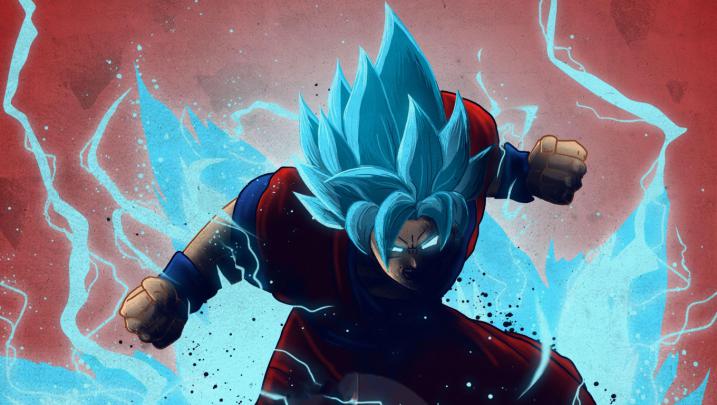 1360x768 Goku Dragon Ball 4K Art Desktop Laptop HD Wallpaper, HD Anime 