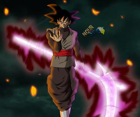 Goku Black Wallpaper 4K - Super Saiyan Rose Goku Black From Dragon Ball 