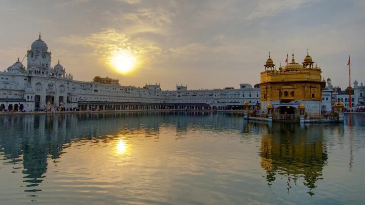 water cityscapes golden temple amritsar 1920x1080 wallpaper High 