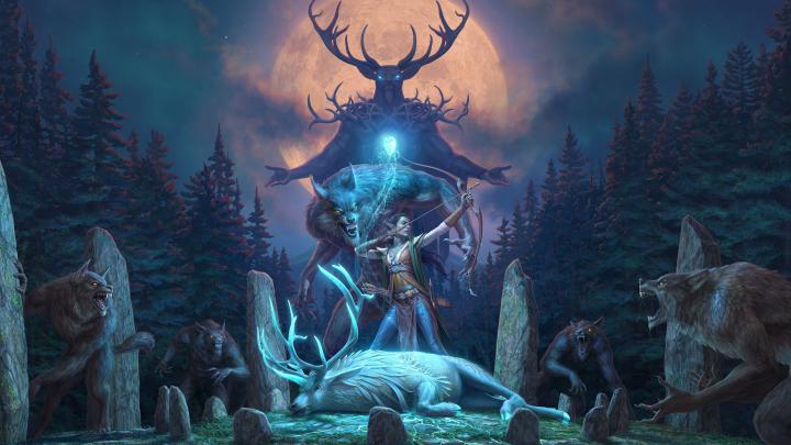 Download wallpaper: The Elder Scrolls Online: Wolfhunter 3840x2160