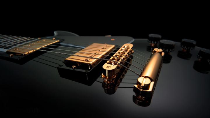 Download Wallpaper 1920x1080 electric guitar, instrument, string Full 