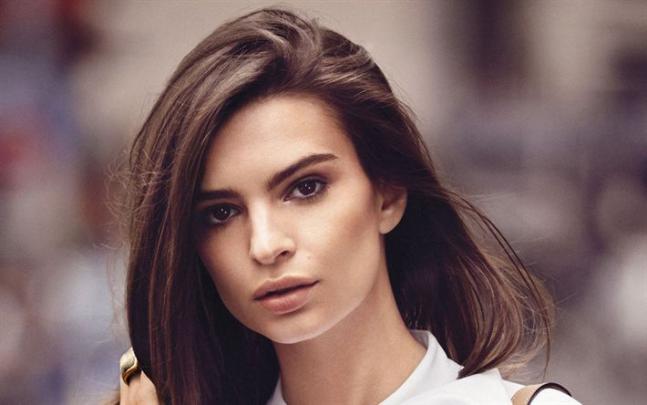 Download wallpapers Emily Ratajkowski, portrait, 2018, american actress 