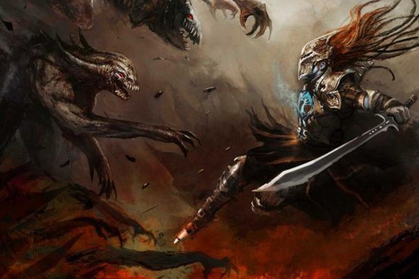 Epic Fantasy War Wallpaper \u00b7\u2460 