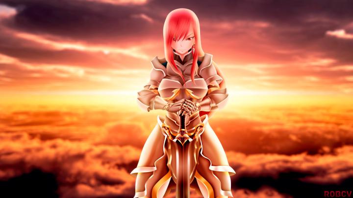 [49+] Erza Scarlet Wallpaper 1920x1080 