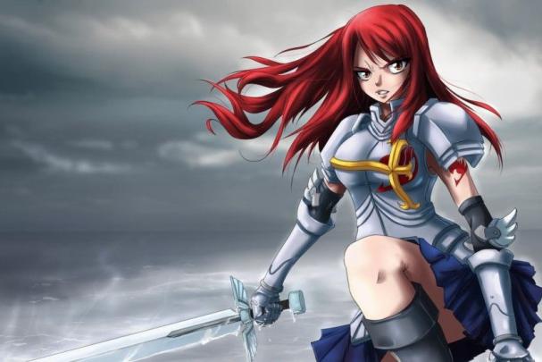 Fairy Tail Erza Wallpaper \u00b7\u2460 