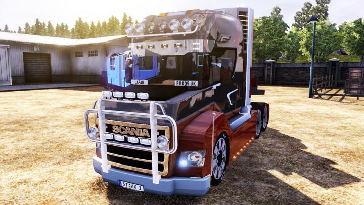 Euro Truck Simulator 2 SCANIA\u0026BUS TRAILER MOD(DOWNLOAD) - YouTube