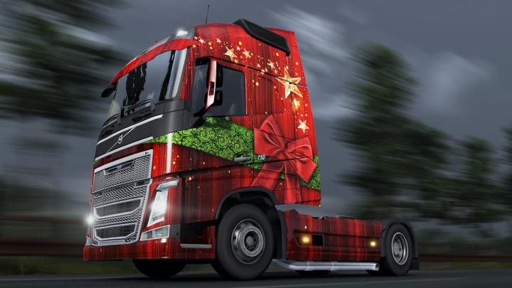 Gra PC Euro Truck Simulator 2 - Christmas Paint Jobs Pack wersja 