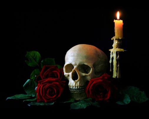 Gothic Skulls Wallpaper -