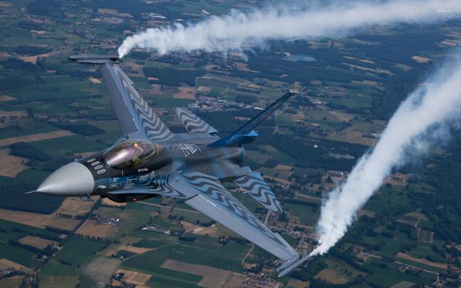 General Dynamics F-16 Fighting Falcon [3] wallpaper - Aircraft 