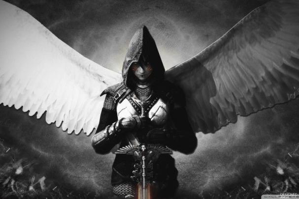 Wallpaper Fallen Angel \u00b7\u2460 