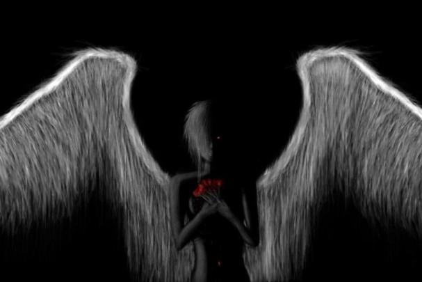 Wallpaper Fallen Angel \u00b7\u2460 