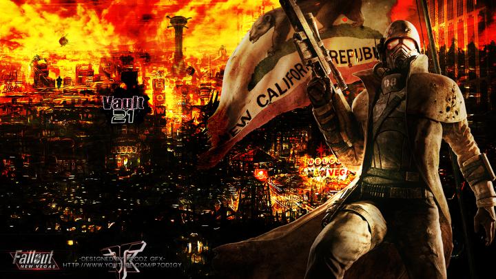 Fallout New Vegas Background -