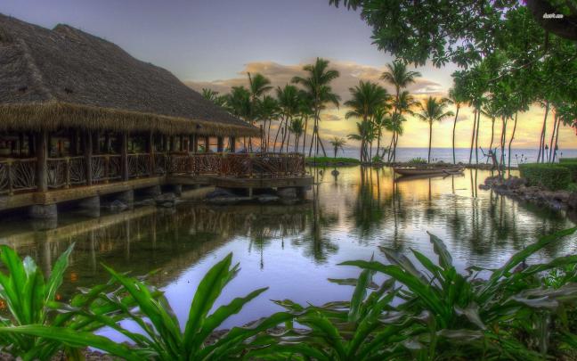 [50+] Fantasy Beach Cottage Wallpaper 1920x1080 