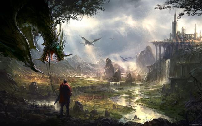 HD Fantasy Desktop Wallpaper -