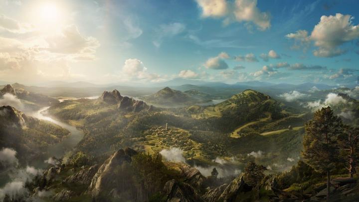 Fantasy Landscape Wallpaper 1920x1080 - Wallpaper HD New