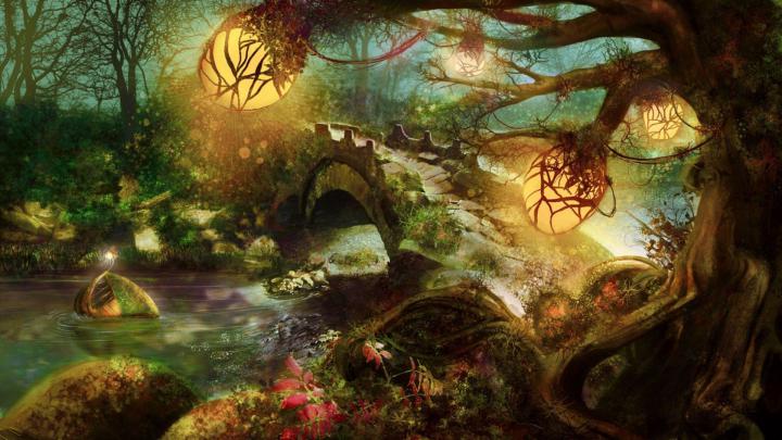 Fantasy Forest Wallpaper HD -