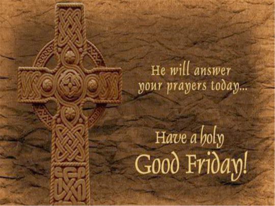 Happy Good Friday Wishes 2014 HD Wallpaper