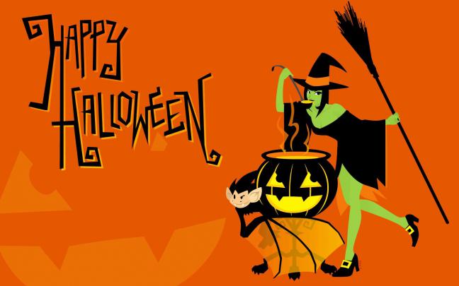 Cute Halloween Desktop Wallpaper \u00b7\u2460 
