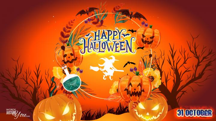 Happy Halloween HD Desktop Wallpaper - 5444 \u00bb Words Just For You 