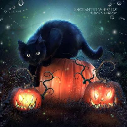 10 New Halloween Black Cats Wallpaper FULL HD 1920\u00d71080 For PC Desktop 2020