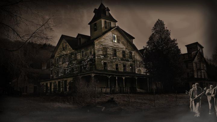 Halloween Haunted House Wallpaper (62+ images)