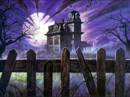 Haunted House - Halloween Wallpaper