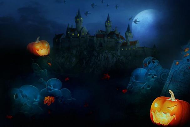 Haunted House Wallpaper Desktop \u00b7\u2460 