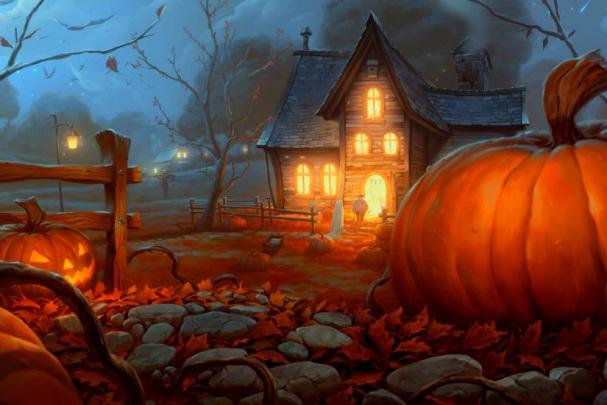 Fall Pumpkin Wallpaper \u00b7\u2460 