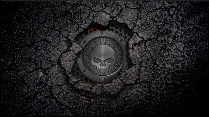 Harley Davidson Logo Wallpapers (74+ background pictures)