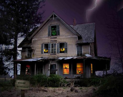Haunted House Wallpaper Desktop \u00b7\u2460 