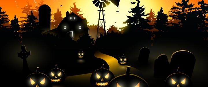 2560x1080 Halloween Haunted House 2560x1080 Resolution Wallpaper, HD 