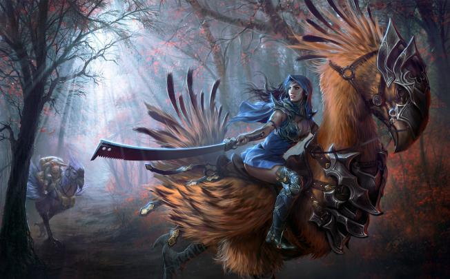 Chocobo, Digital art Wallpapers HD \/ Desktop and Mobile Backgrounds