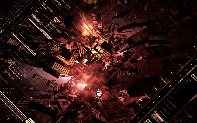 Ravishment: Digital Abstract Art and Design HD Desktop Wallpapers 