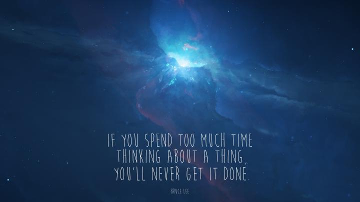 Bruce Lee, Inspirational, Space, 5k, Quote HD Wallpapers \/ Desktop and 