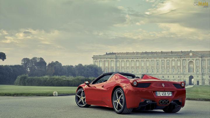 OsMais.com - Papel de Parede Ferrari 458 Italia - papel de parede 