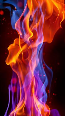 Abstract Fire Wallpaper -