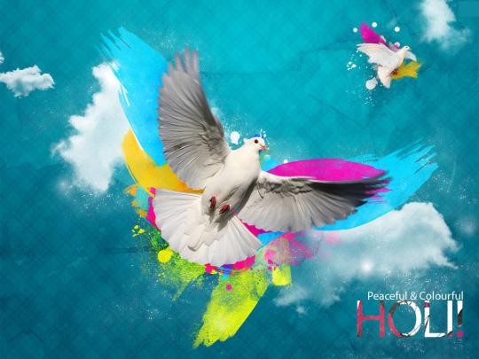 Happy Holi \u0026quot;The Festival Of Colors\u0026quot; | Desktop Wallpapers