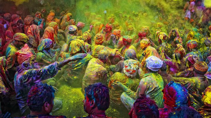 Holi Mayhem \u2013 Bing Wallpaper Download