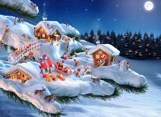 22+ Christmas Desktop Backgrounds | Free \u0026 Premium Templates