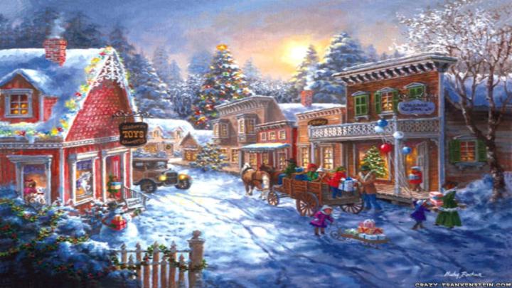 Christmas Scenery Wallpapers (60+ images)