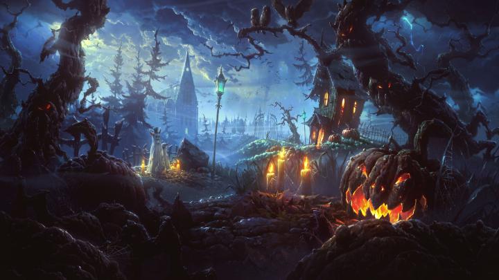 Halloween wallpapers, Free computer desktop hd wallpapers, Halloween 