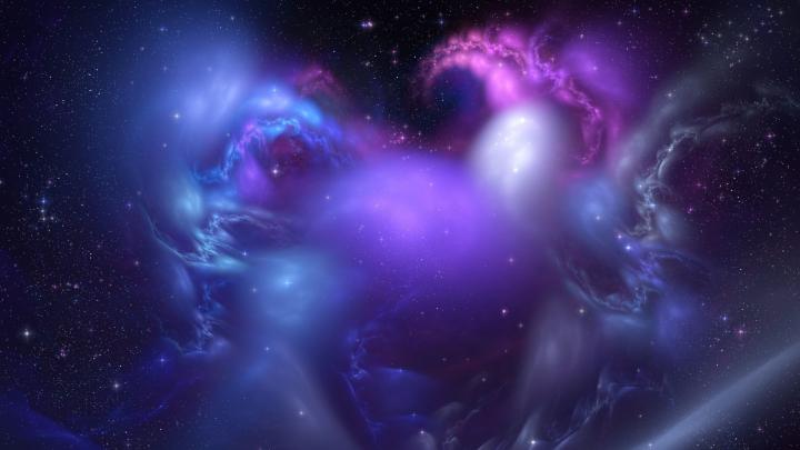 abstract, Space Art, Stars, Fractal Wallpapers HD \/ Desktop and Mobile 