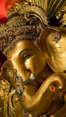 Shree Ganesha Mobile wallpaper | Ganesh wallpaper, Ganesh statue, Lord 
