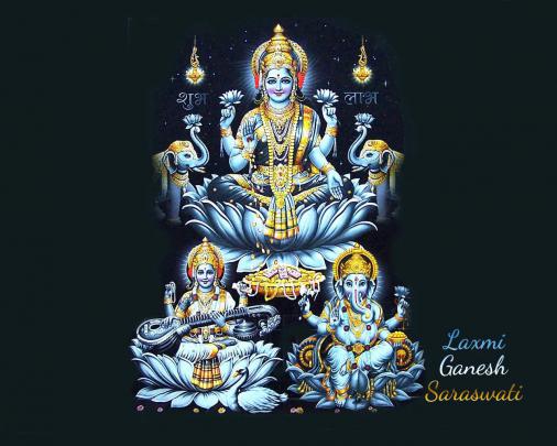 Lakshmi Ganesh Desktop Wallpapers