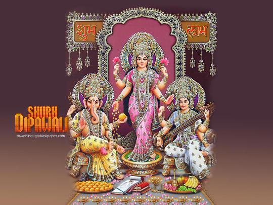 Ganesh-Laxmi-Saraswati | HINDU GOD WALLPAPERS FREE DOWNLOAD