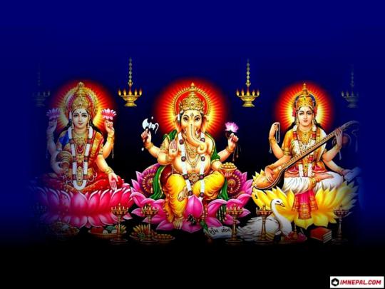 50 Laxmi Ganesh Saraswati Images HD Download For Desktop \u0026 Mobile